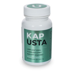 LIOFILIZAT SOKU Z EKOLOGICZNEJ KAPUSTY KISZONEJ 500mg 60kaps VISANTO UKRYTE TERAPIE JERZY ZIĘBA