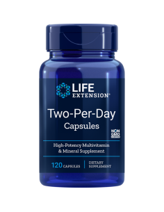WITAMINY I MINERAŁY ( TWO PER DAY ) 120 KAPS -  LIFE EXTENSION