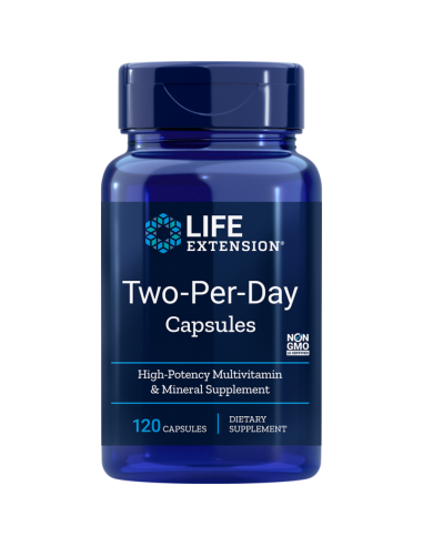 WITAMINY I MINERAŁY ( TWO PER DAY ) 120 KAPS -  LIFE EXTENSION