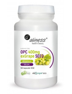 OPC - EKSTRAKT Z PESTEK WINOGRON 400 MG - ALINESS