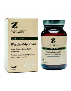 LABO-MAX WYSOKA ODPORNOŚĆ 60 KAPSUŁEK - LABORATORIUM ZIELARZA