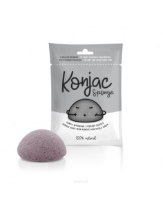 GĄBKA CZARNA KONJAC - DO TWARZY - DIETFOOD