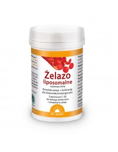 ŻELAZO LIPOSOMALNE 64 G (100 PORCJI)  - Dr. JACOBS