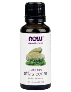 CEDR ATLASKI ( ATLAS CEDAR OIL ) OLEJEK ETERYCZNY  30ml ESSENTIAL OIL NOW FOODS
