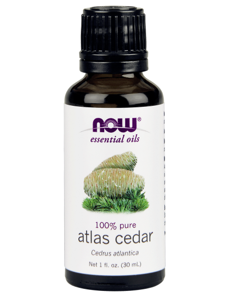 CEDR ATLASKI ( ATLAS CEDAR OIL ) OLEJEK ETERYCZNY  30ml ESSENTIAL OIL NOW FOODS