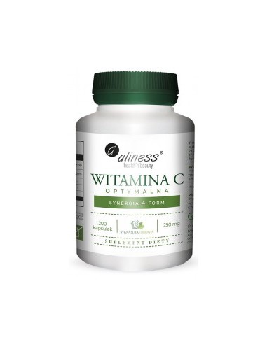 WITAMINA C OPTYMALNA 200kaps. - ALINESS, SYGNATURA ZDROWIA