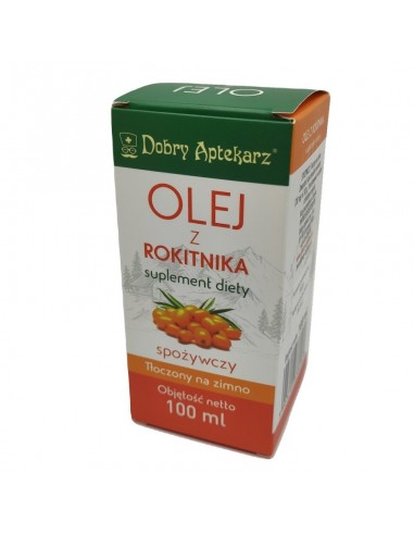 copy of ZŁOTO Z ROKITNIKA OLEJ Z MIĄŻSZU OWOCÓW 50ml STRAGANSMAKÓW.PL