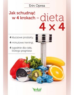 JAK SCHUDNĄĆ W 4 KROKACH, Erin Oprea - VITAL
