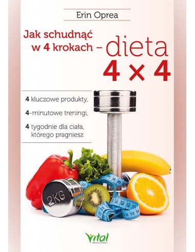 JAK SCHUDNĄĆ W 4 KROKACH, Erin Oprea - VITAL