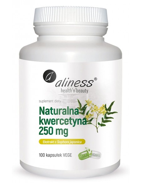 NATURALNA KWERCETYNA 250mg x 100kaps - ALINESS