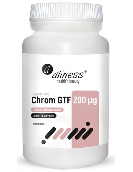 CHROM GTF ACTIVE 100 tabl. - ALINESS