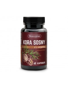 KORA SOSNY Z ARGININĄ 60 KAPS. - MAREK SKOCZYLAS 2