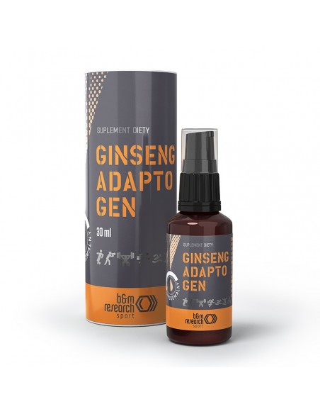 GINSENG ADAPTOGEN – LIPOSOMALNY, LIPOSOMY ZIOŁOWE, JAN ORUBA - B&M