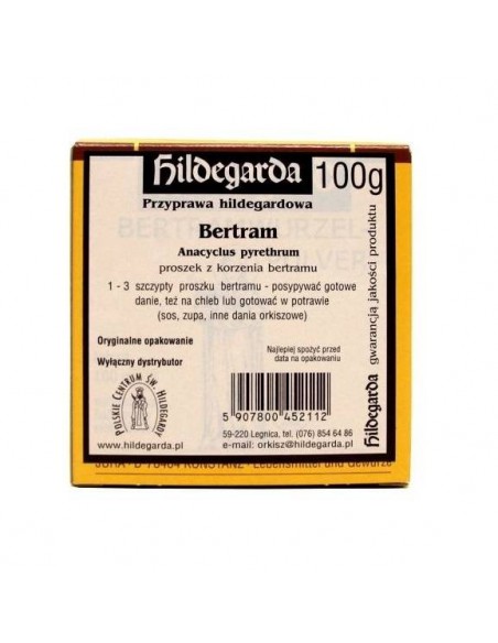 BERTRAM PROSZEK Z KORZENIA 100g HILDEGARDA
