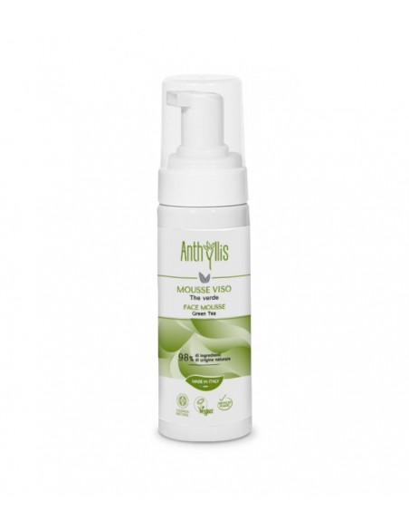 PIANKA OCZYSZCZAJĄCA DO MYCIA TWARZY Z ZIELONĄ HERBATĄ 150ml - ANTHYLLIS