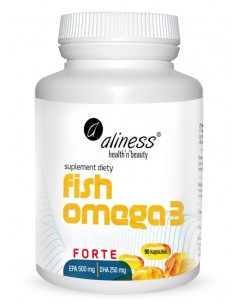 FISH OMEGA 3 FORTE 500/250MG 90KAPS.- ALINESS